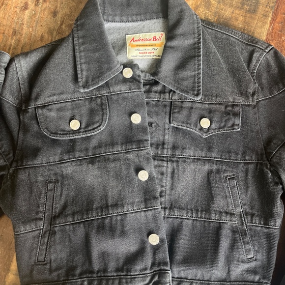 Black Jean jacket- Anderson Bell - Picture 3 of 4